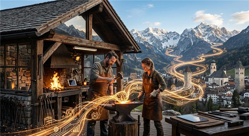 Spurschmiede: Alpine Schmiede in die Zukunft
